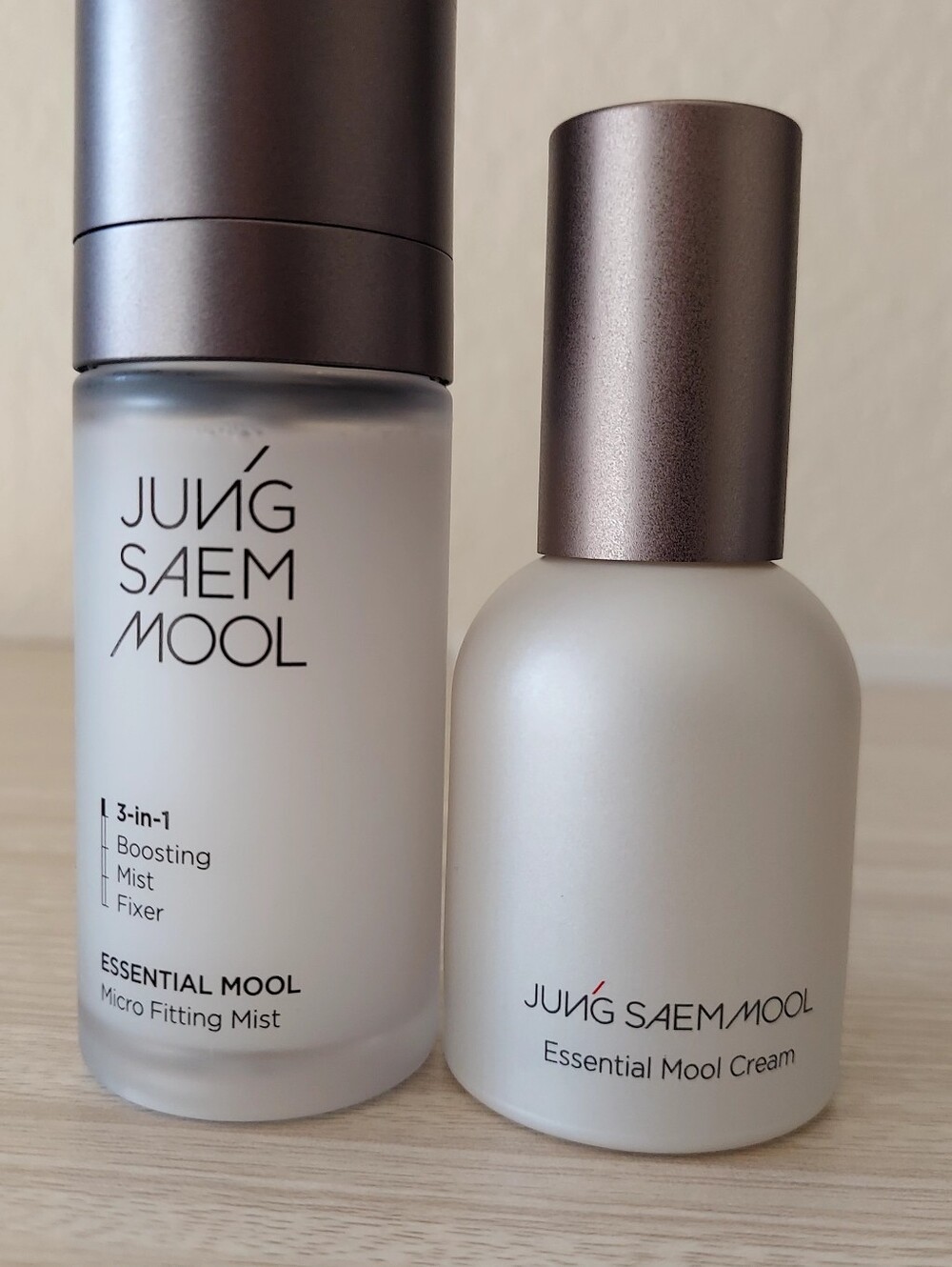 Jung Saem Mool Essential Mool Cream+Micro Fitting Mist Set New